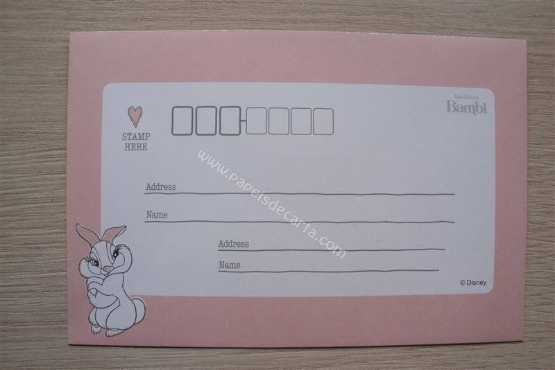 Verso do envelope
