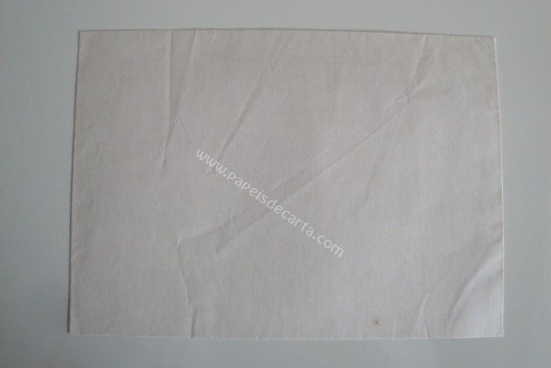 Verso do envelope