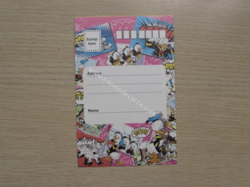 Verso do envelope
