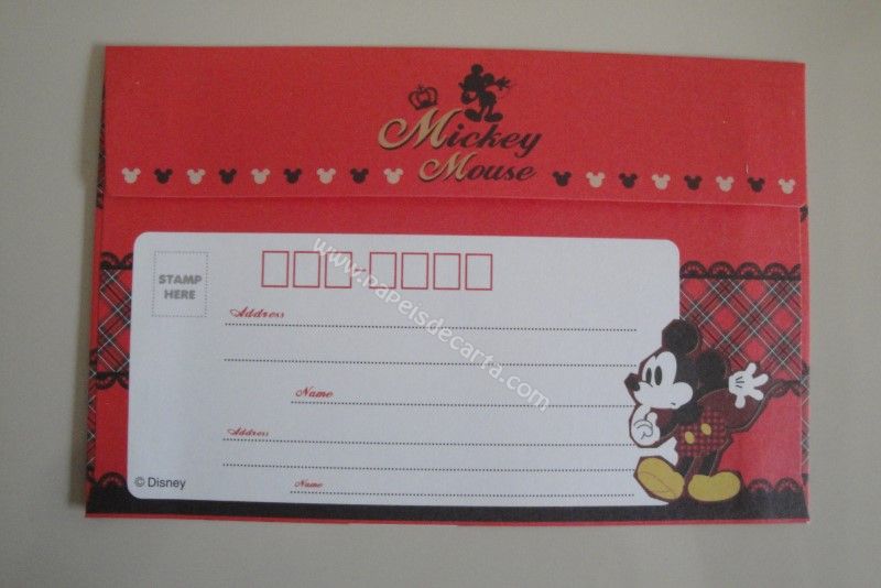 Frente do envelope