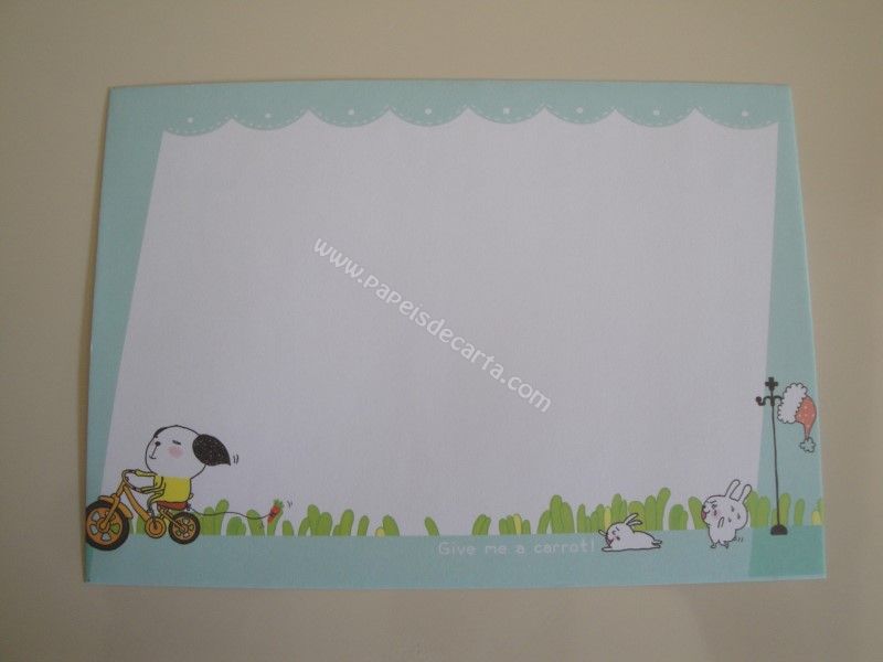 Verso do envelope