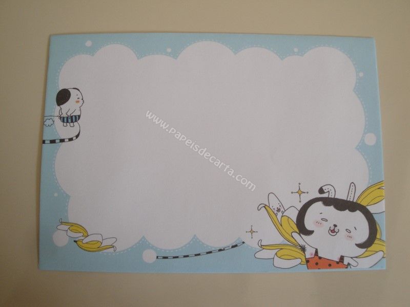 Verso do envelope