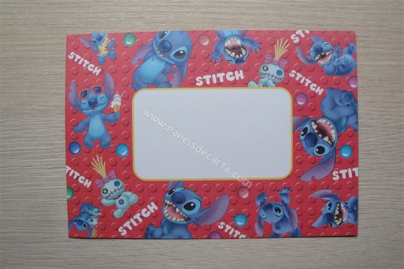 Verso do envelope