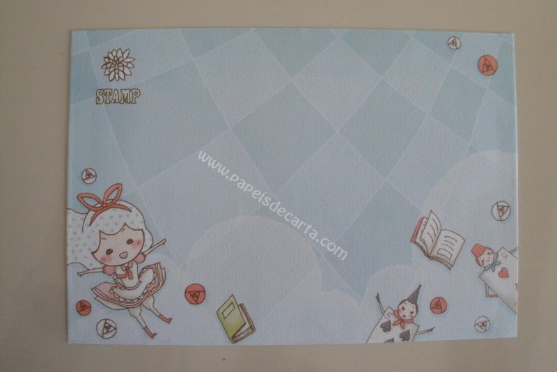 Verso do envelope
