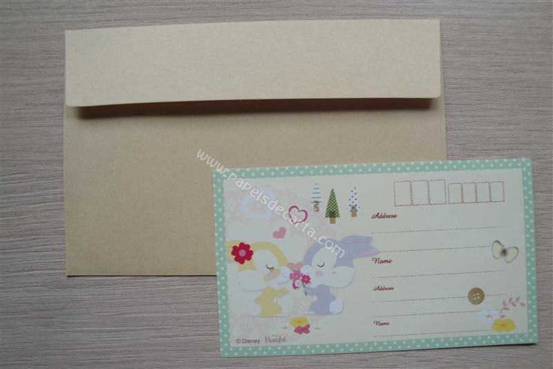 Notinha e Envelope Liso