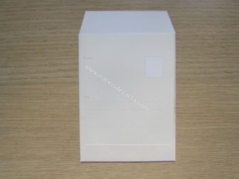 Frente do envelope