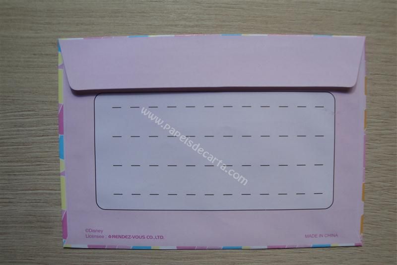 Frente do envelope