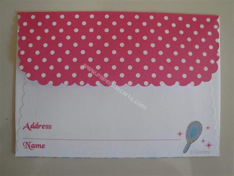 Frente do envelope