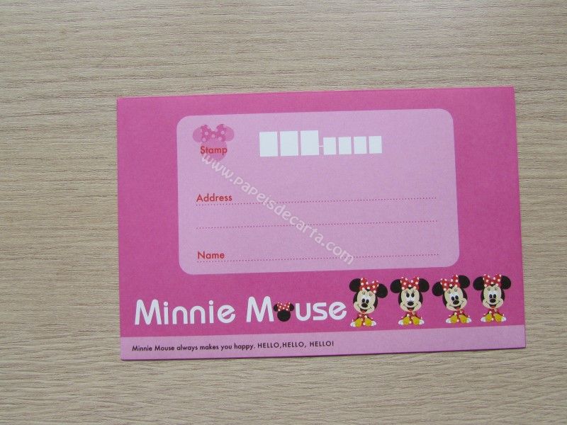 Verso do envelope
