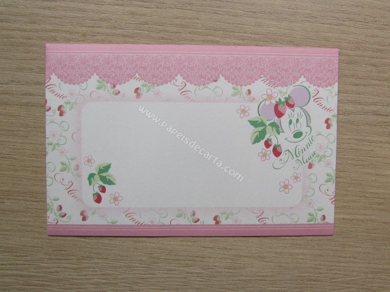 Verso do envelope