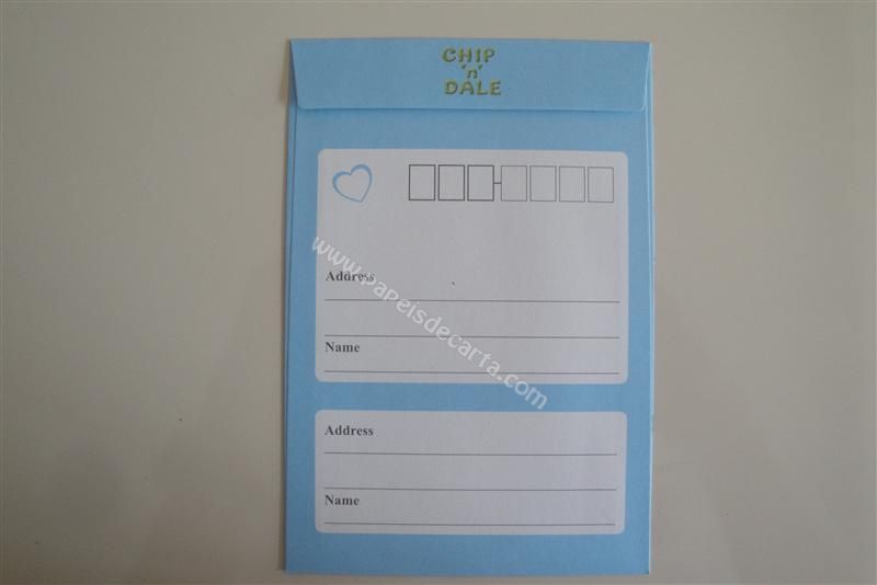 Frente do envelope