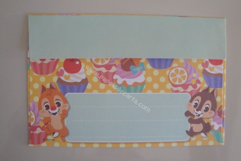 Frente do envelope