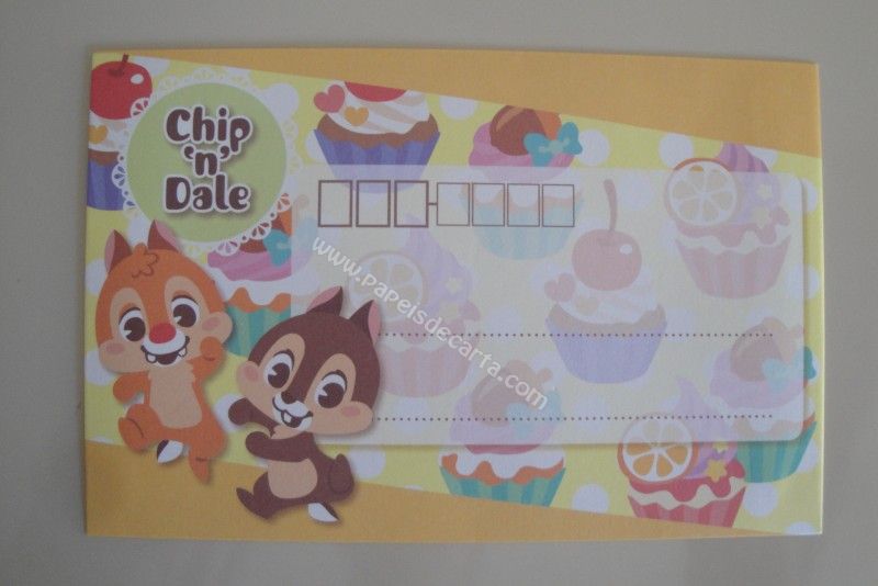 Verso do envelope