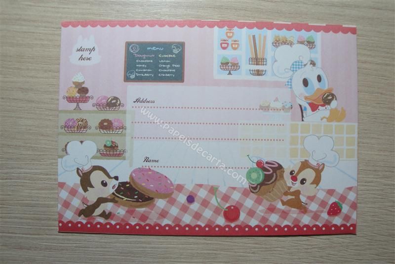 Verso do envelope