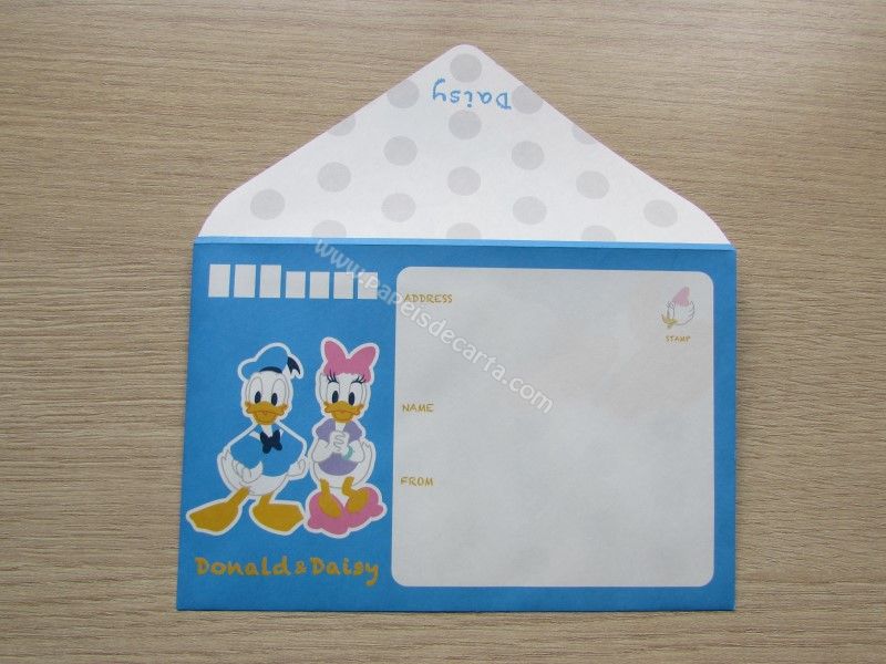 Verso do envelope