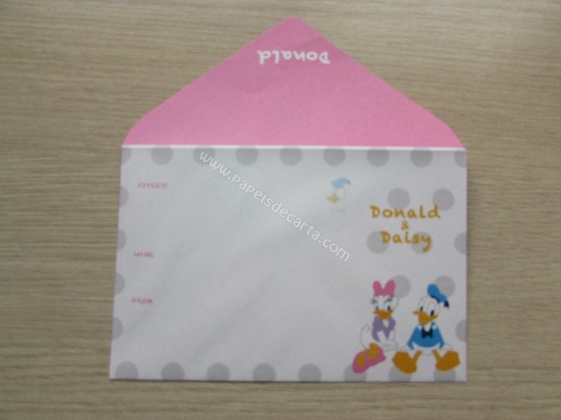 Verso do envelope