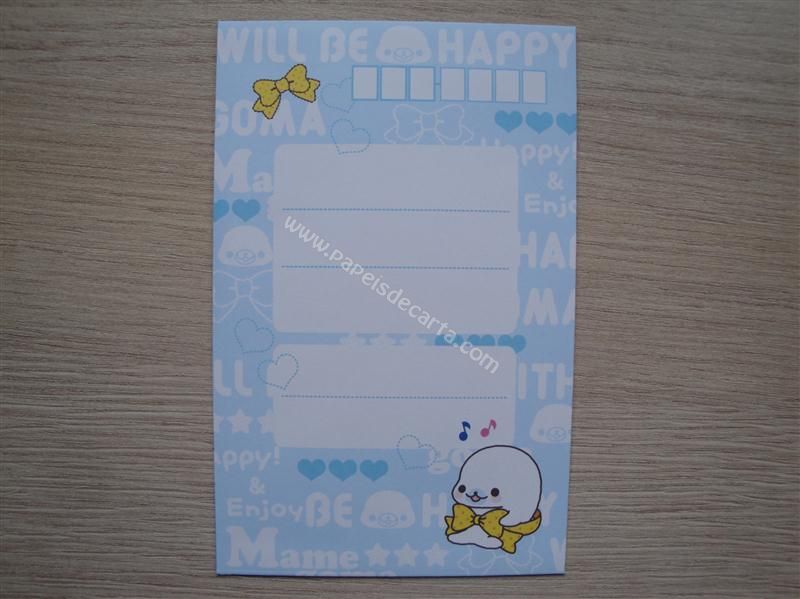 Verso do envelope