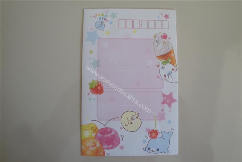Verso do envelope