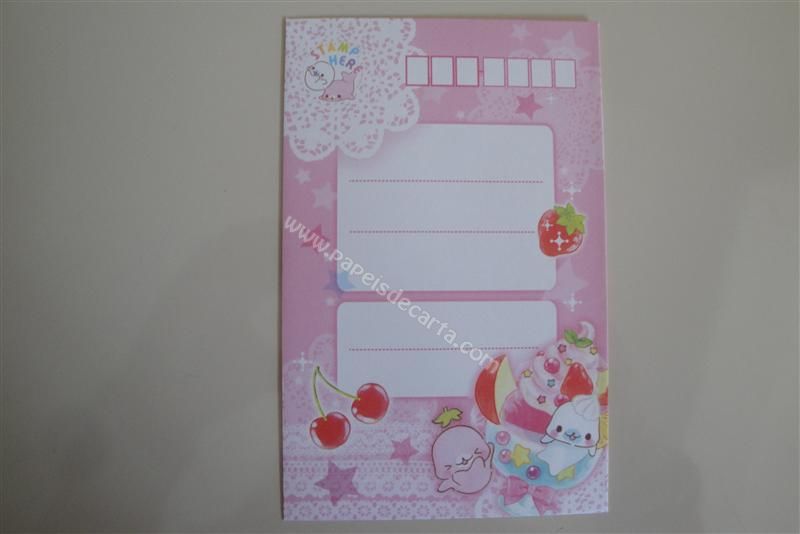 Verso do envelope