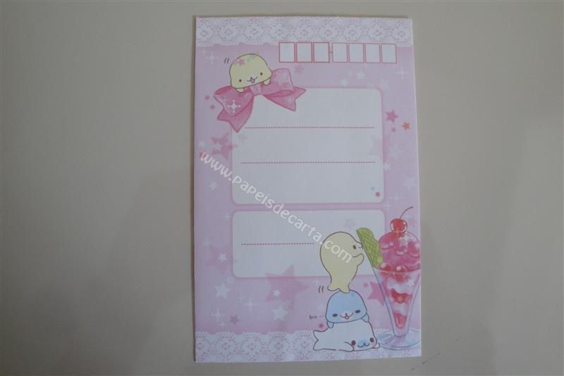 Verso do envelope