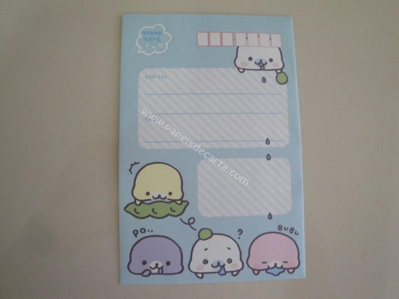 Verso do envelope