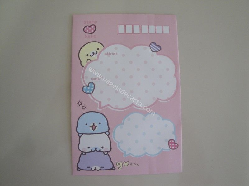 Verso do envelope