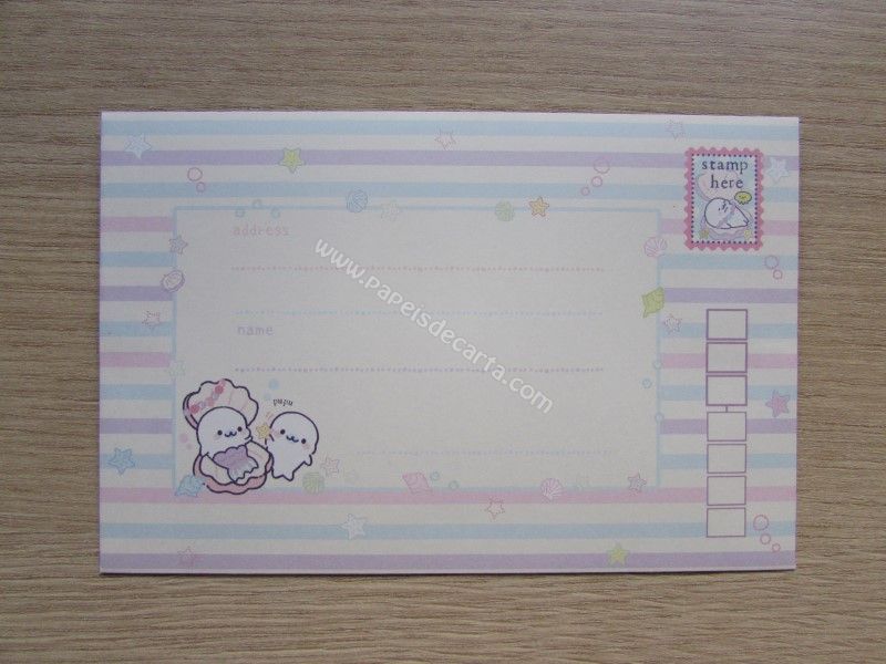 Verso do envelope