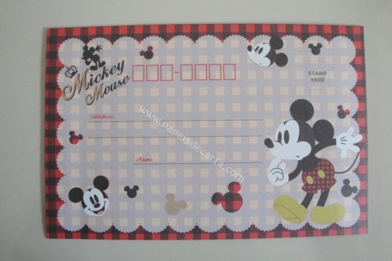 Verso do envelope