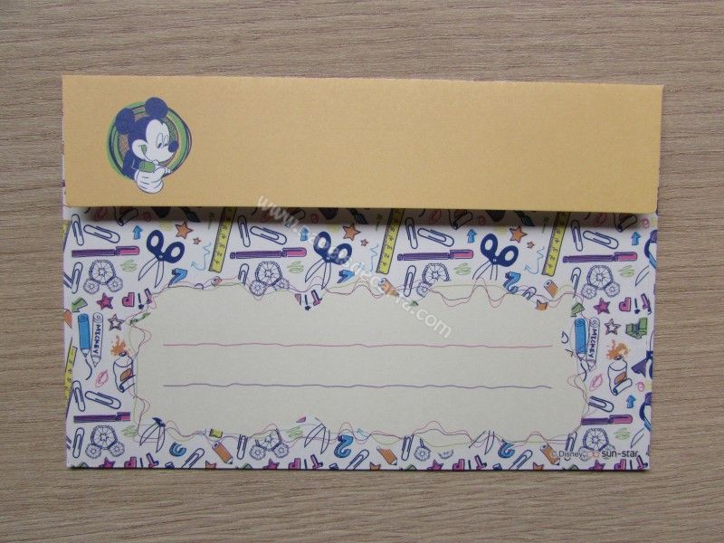 Frente do envelope