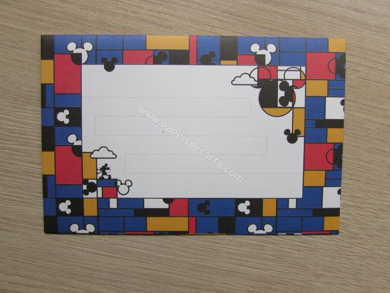Verso do envelope