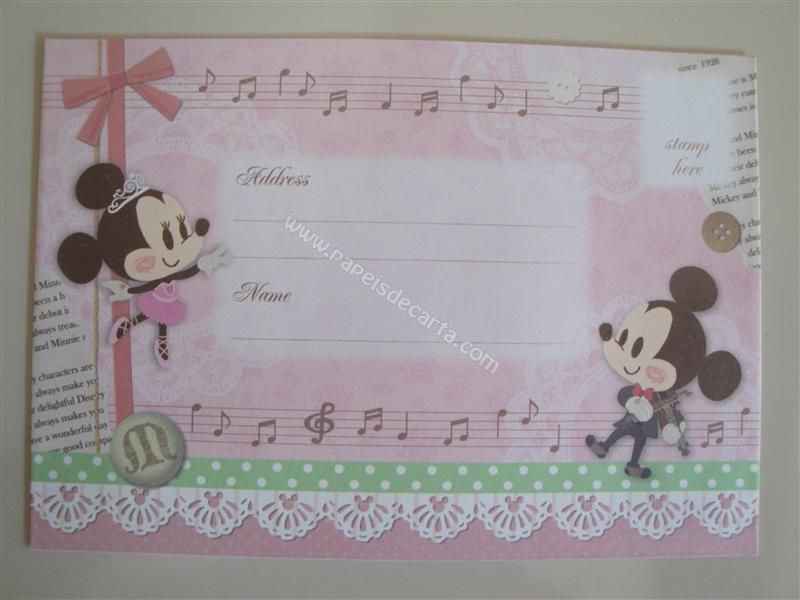 Verso do envelope