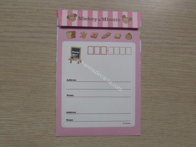 Frente do envelope