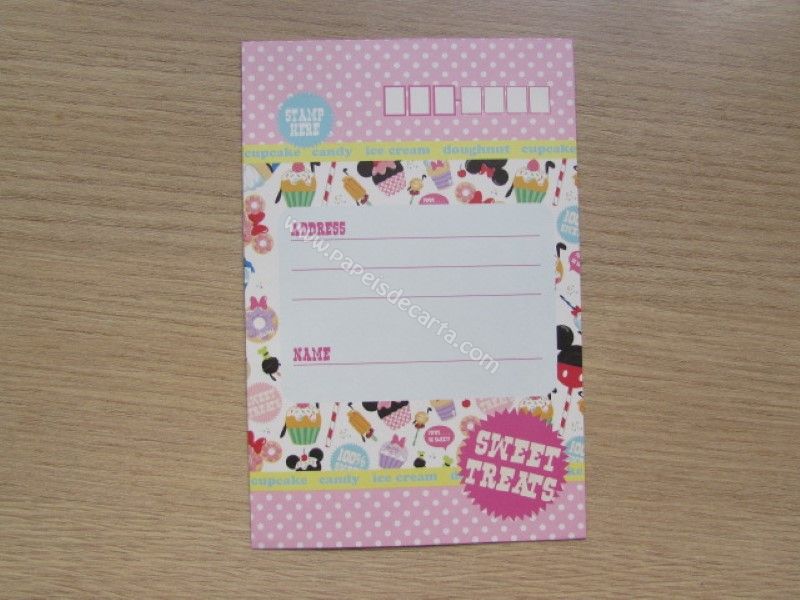 Verso do envelope
