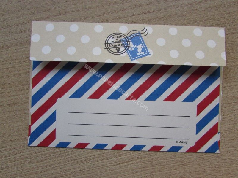 Frente do envelope