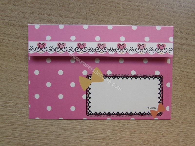 Frente do envelope