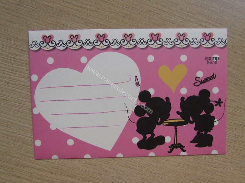 Verso do envelope