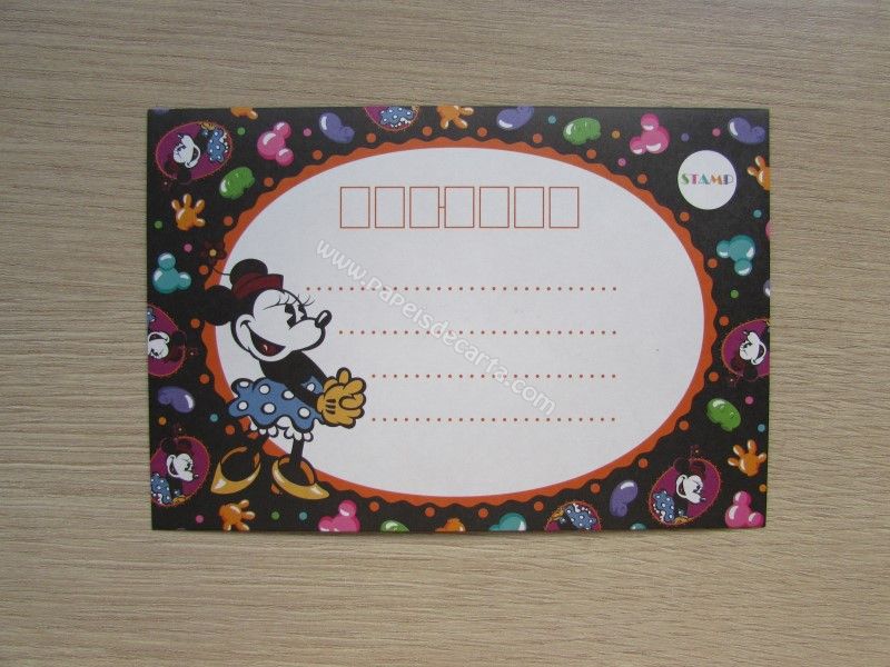 Verso do envelope