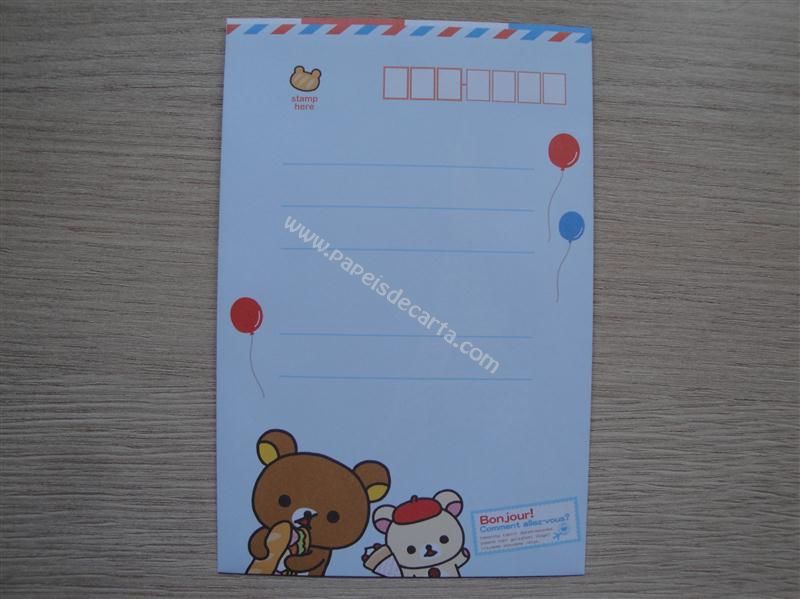 Verso do envelope