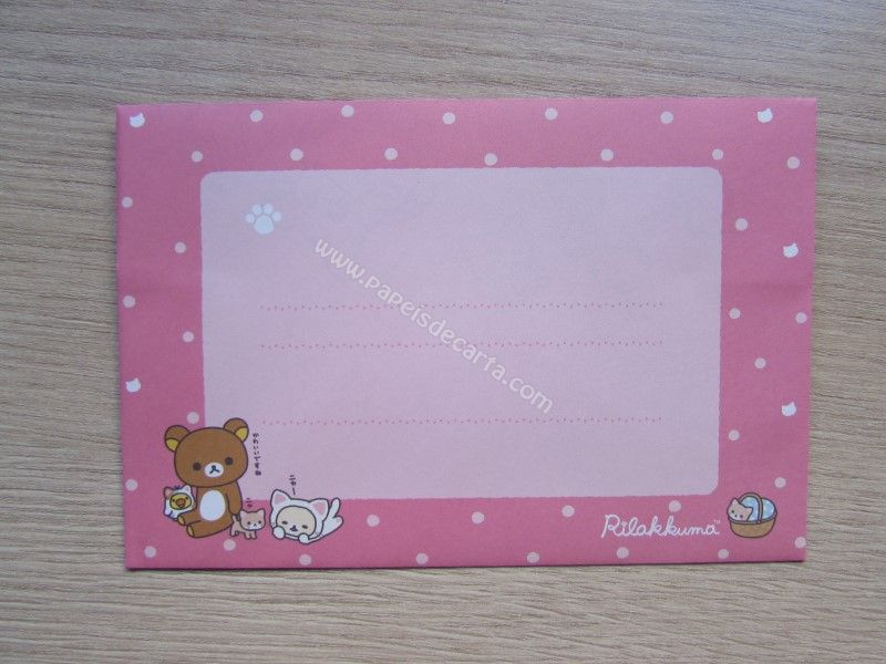 Verso do envelope