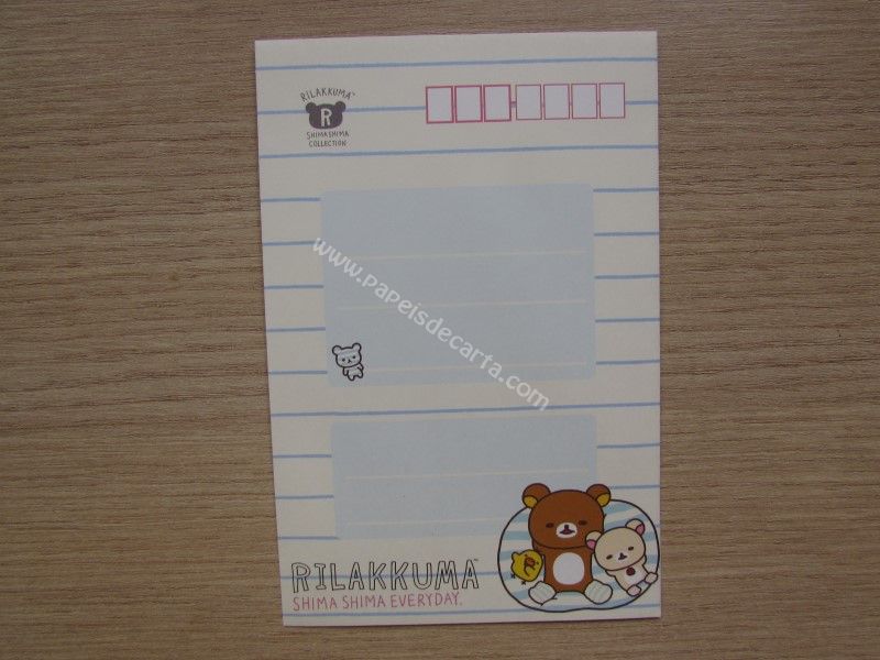 Verso do envelope