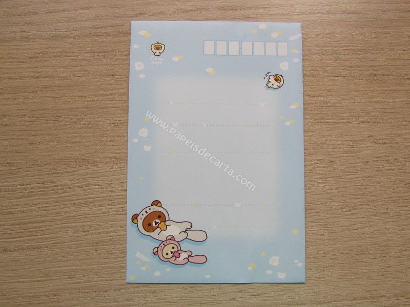 Verso do envelope