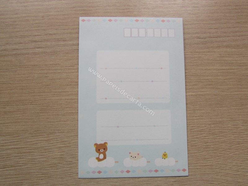Verso do envelope