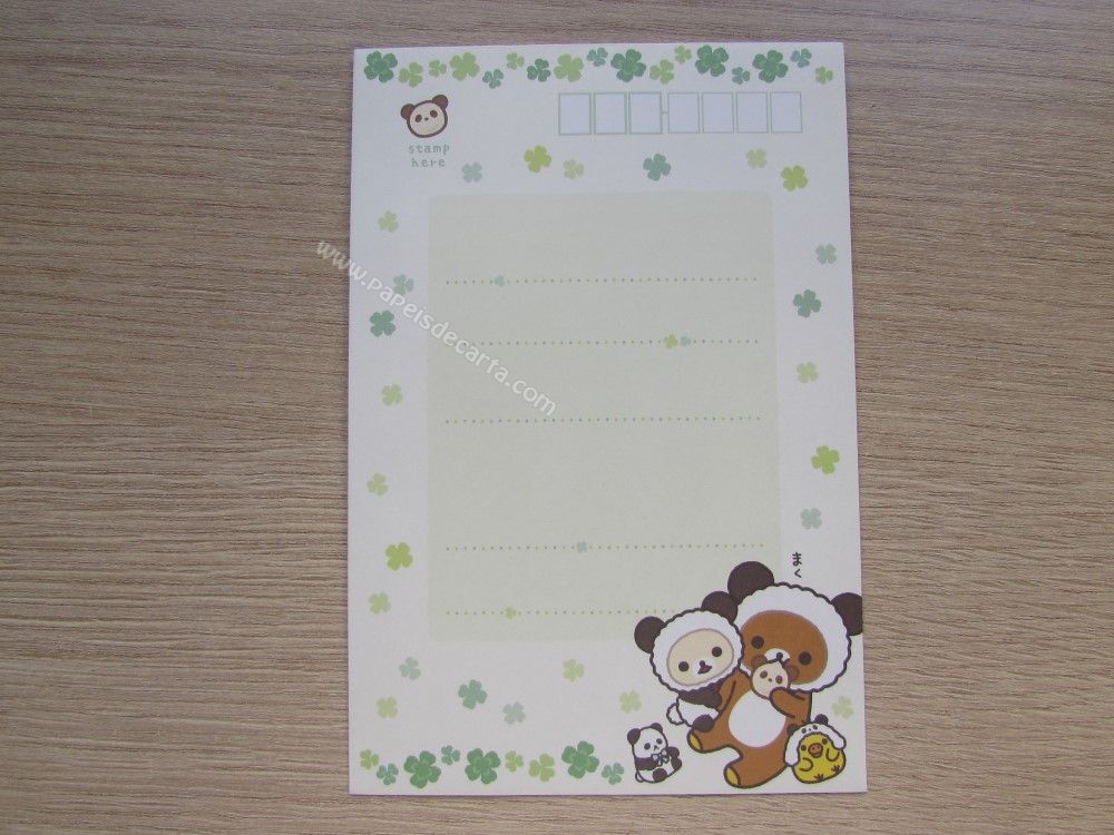 Verso do envelope