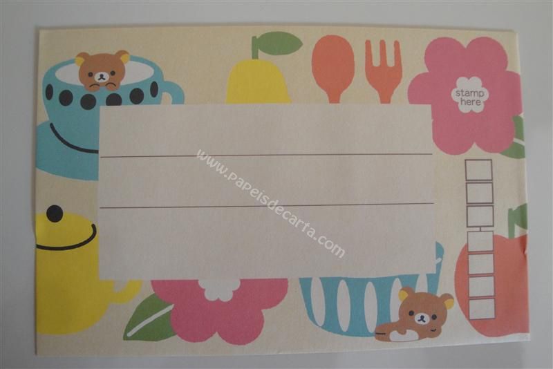 Verso do envelope