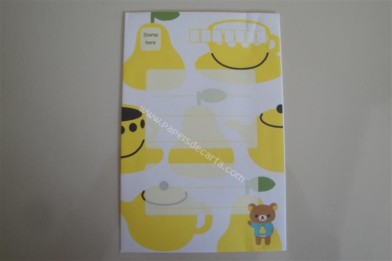 Verso do envelope