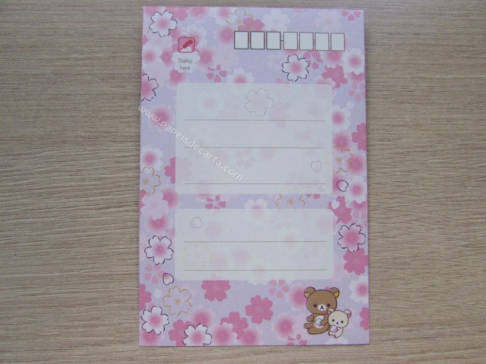 Verso do envelope
