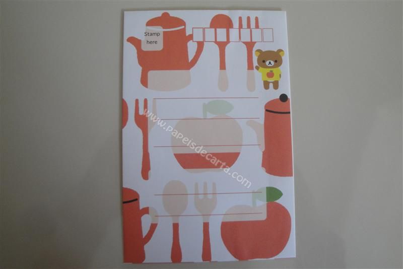 Verso do envelope