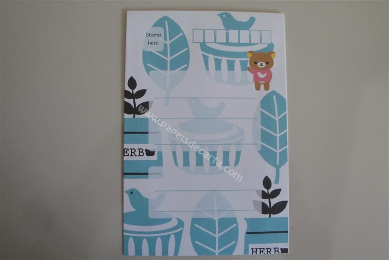 Verso do envelope