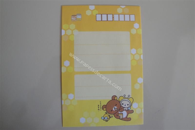 Verso do envelope