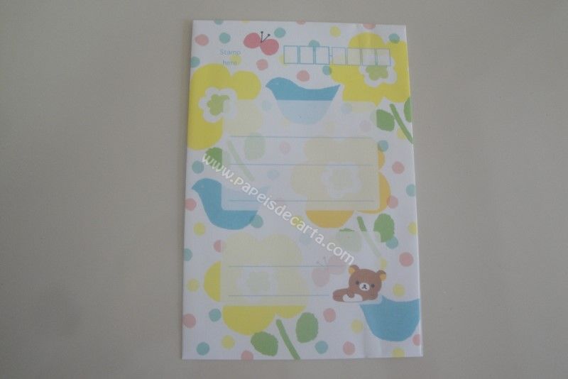 Verso do envelope